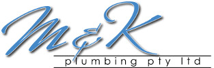 M&K Plumbing logo